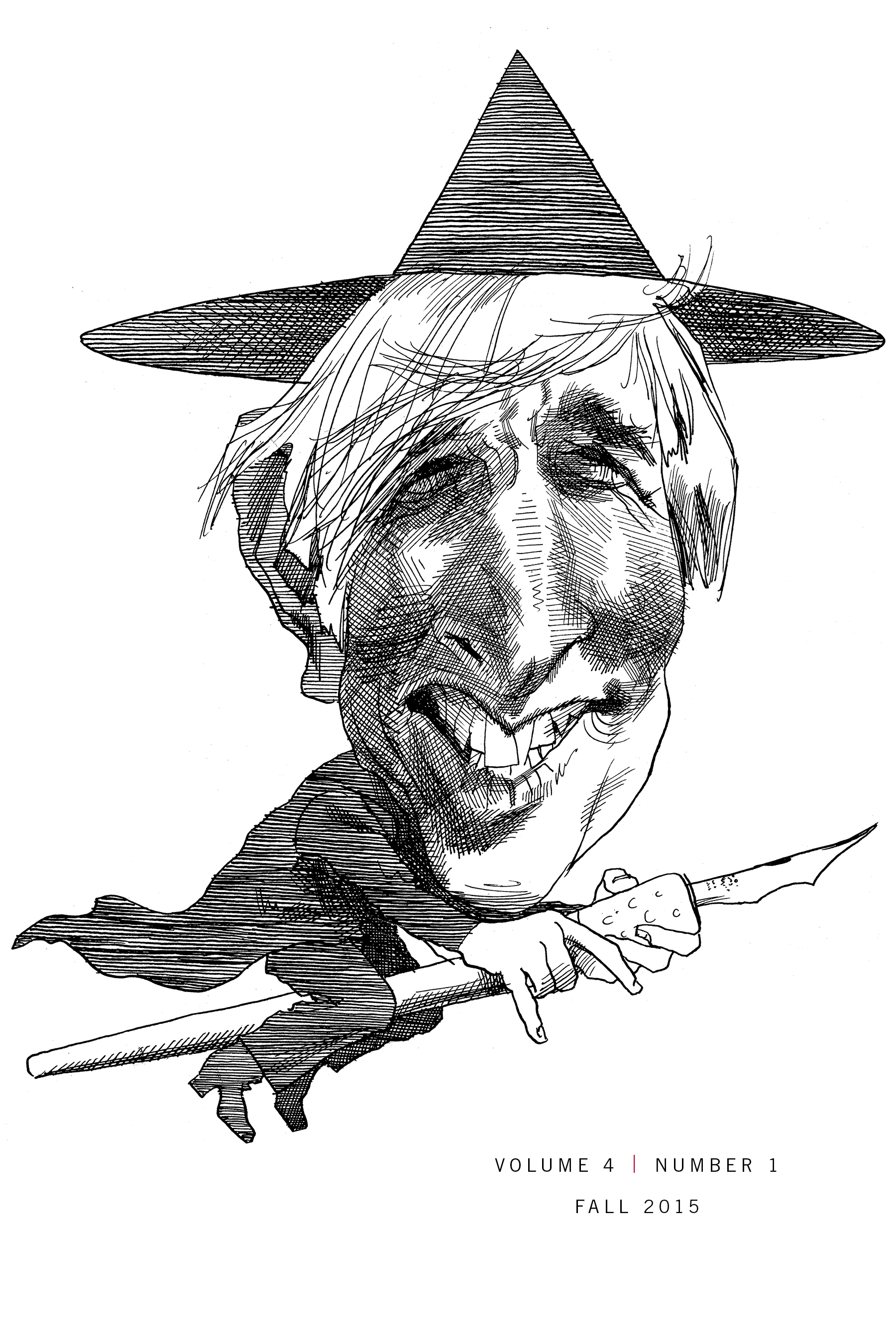 The John Updike Review Volume 4, Number 1 cover. Fall 2015