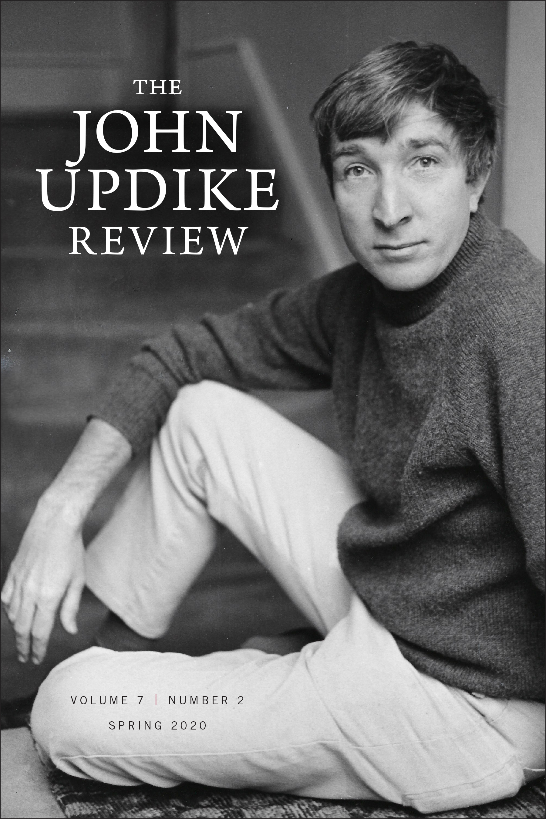 The John Updike Review Volume 7, Number 2 cover. Spring 2020